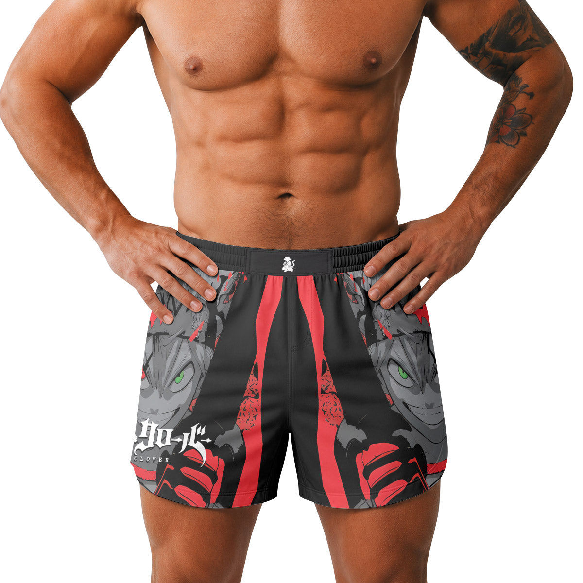  Black Clover Asta Grappling Shorts