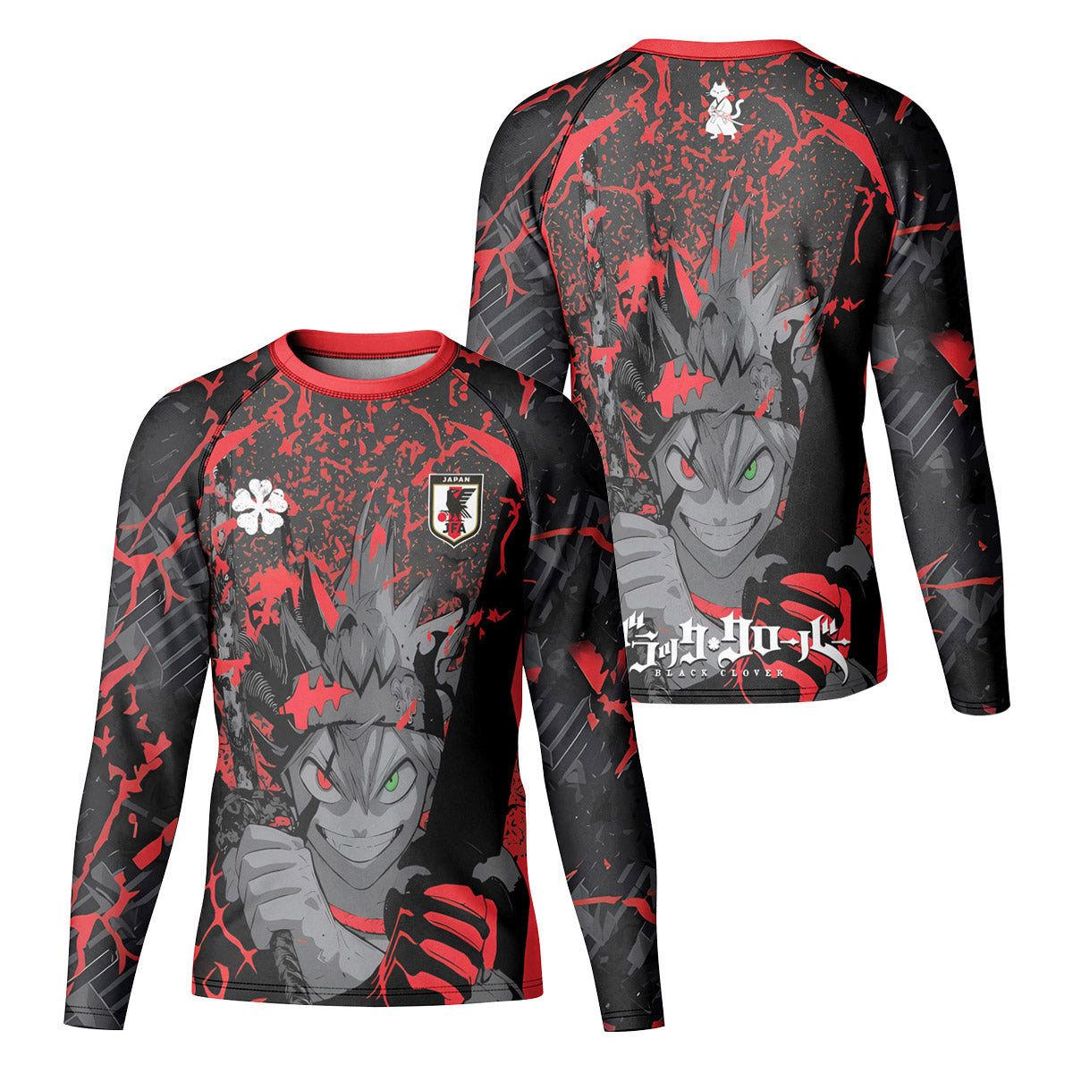  Black Clover Asta Kid Rash Guard