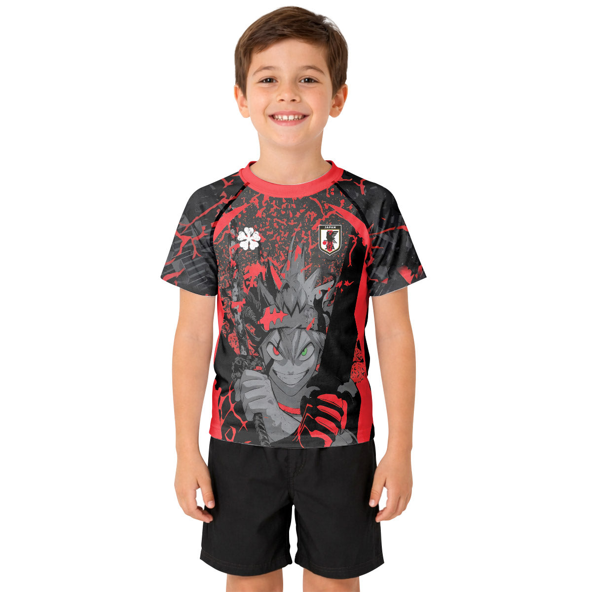  Black Clover Asta Kid Rash Guard