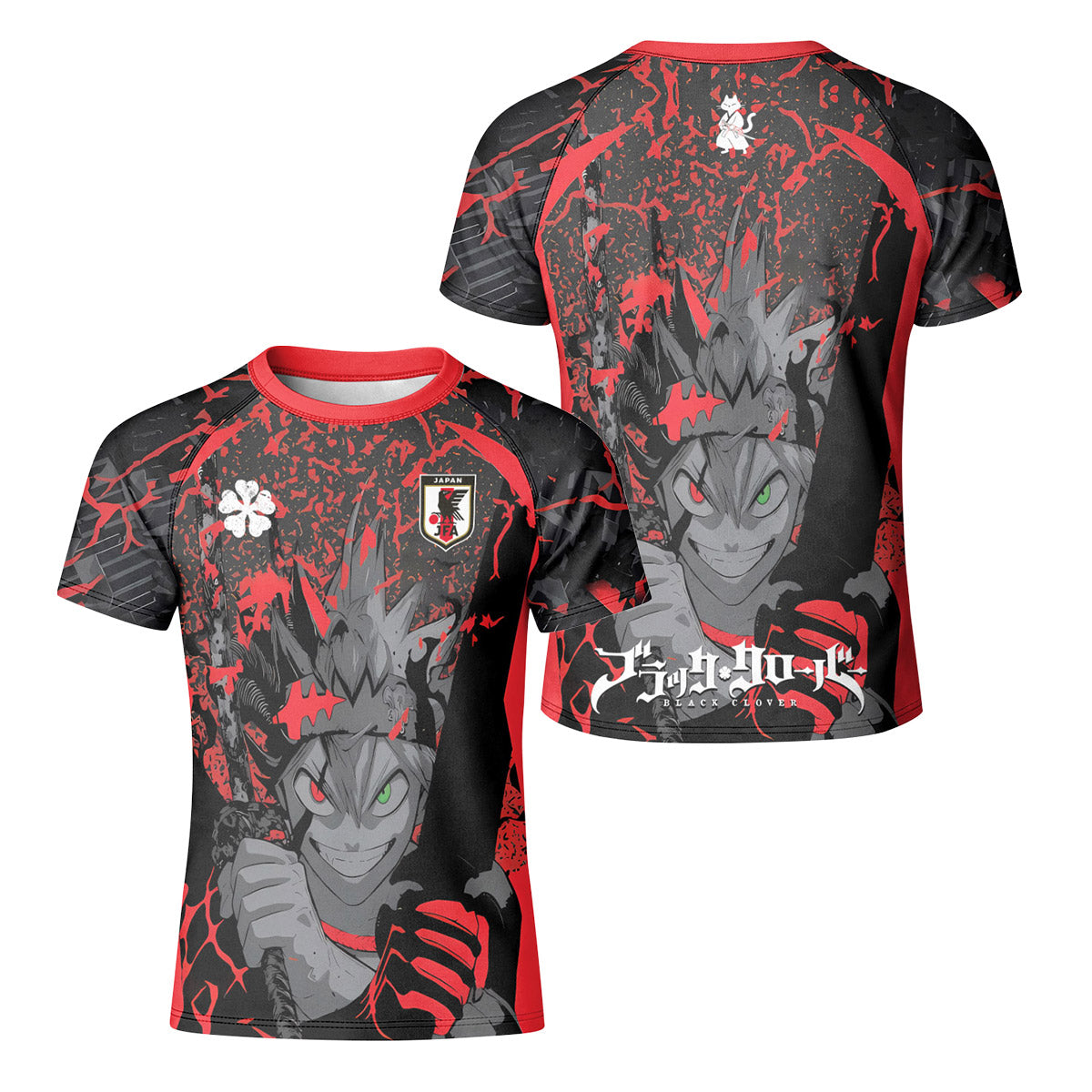  Black Clover Asta Kid Rash Guard