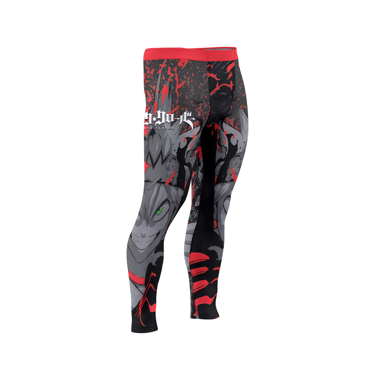  Black Clover Asta Men's Compression Leggings