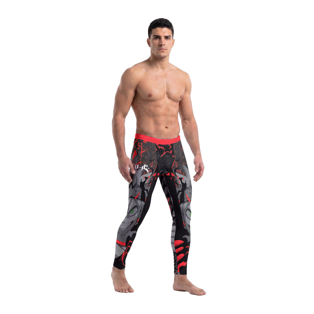  Black Clover Asta Men's Compression Leggings