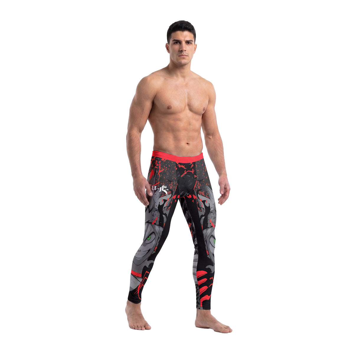  Black Clover Asta Men's Compression Leggings