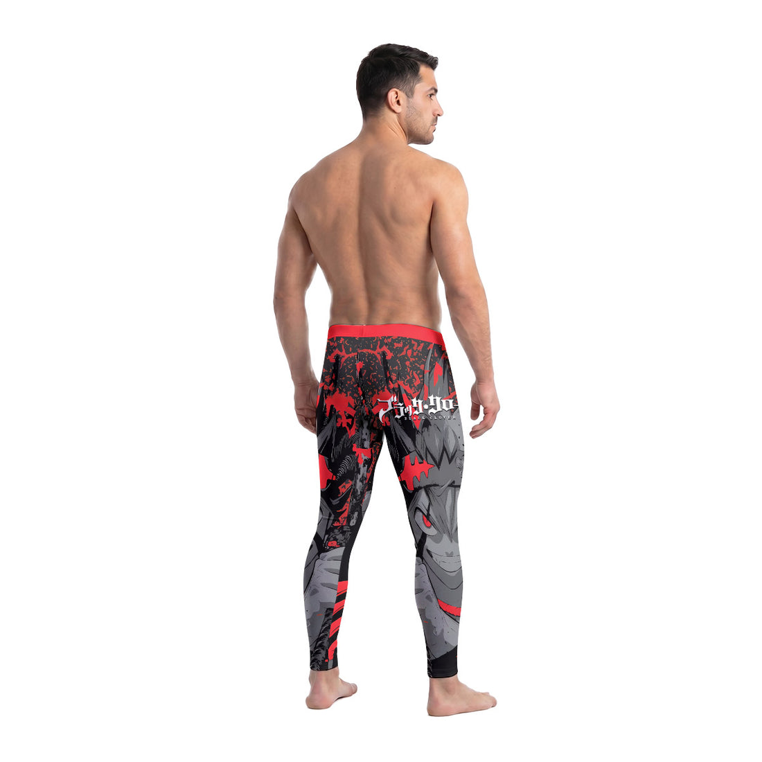  Black Clover Asta Men's Compression Leggings