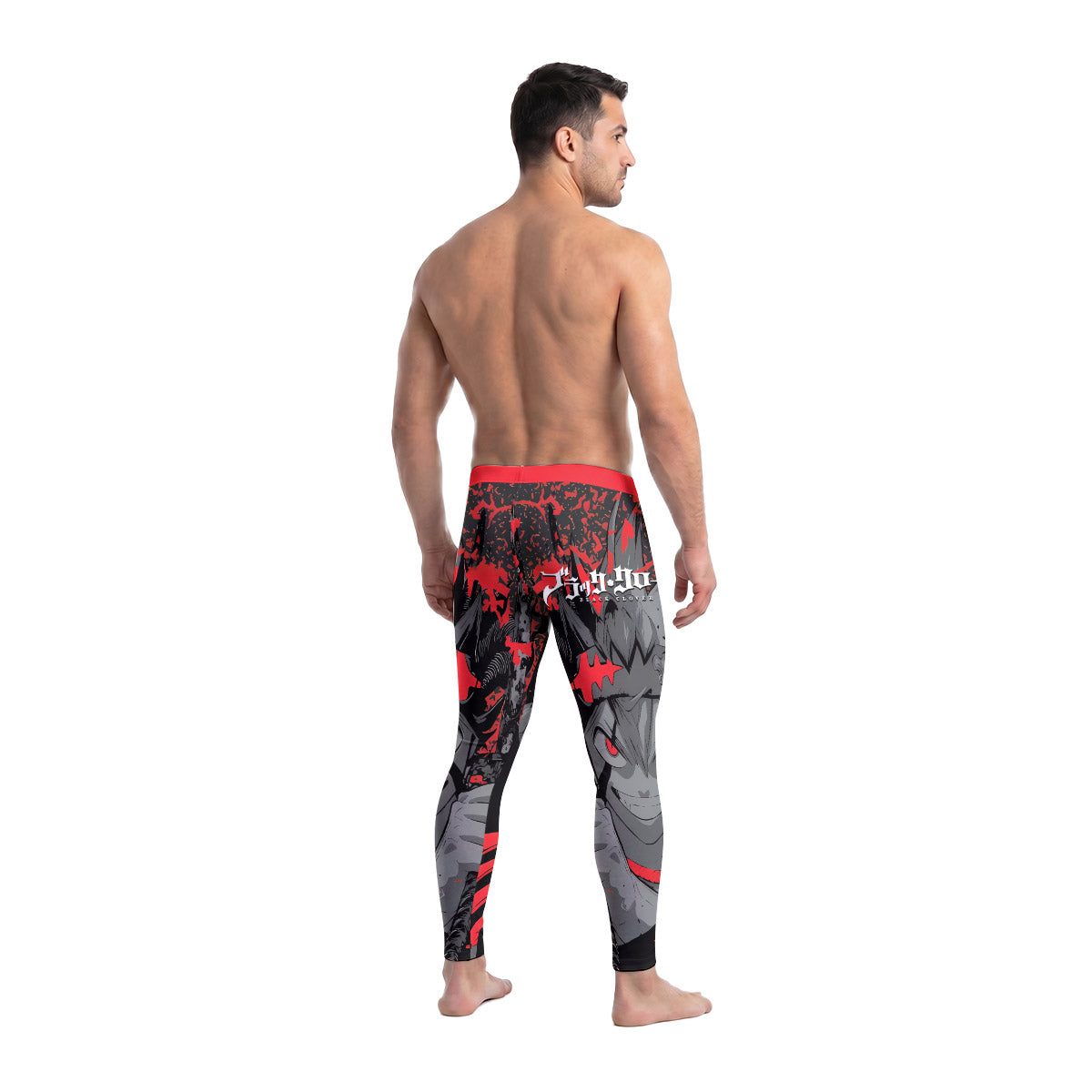  Black Clover Asta Men's Compression Leggings