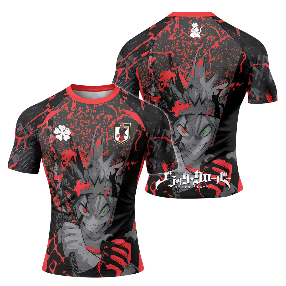  Black Clover Asta Rash Guard