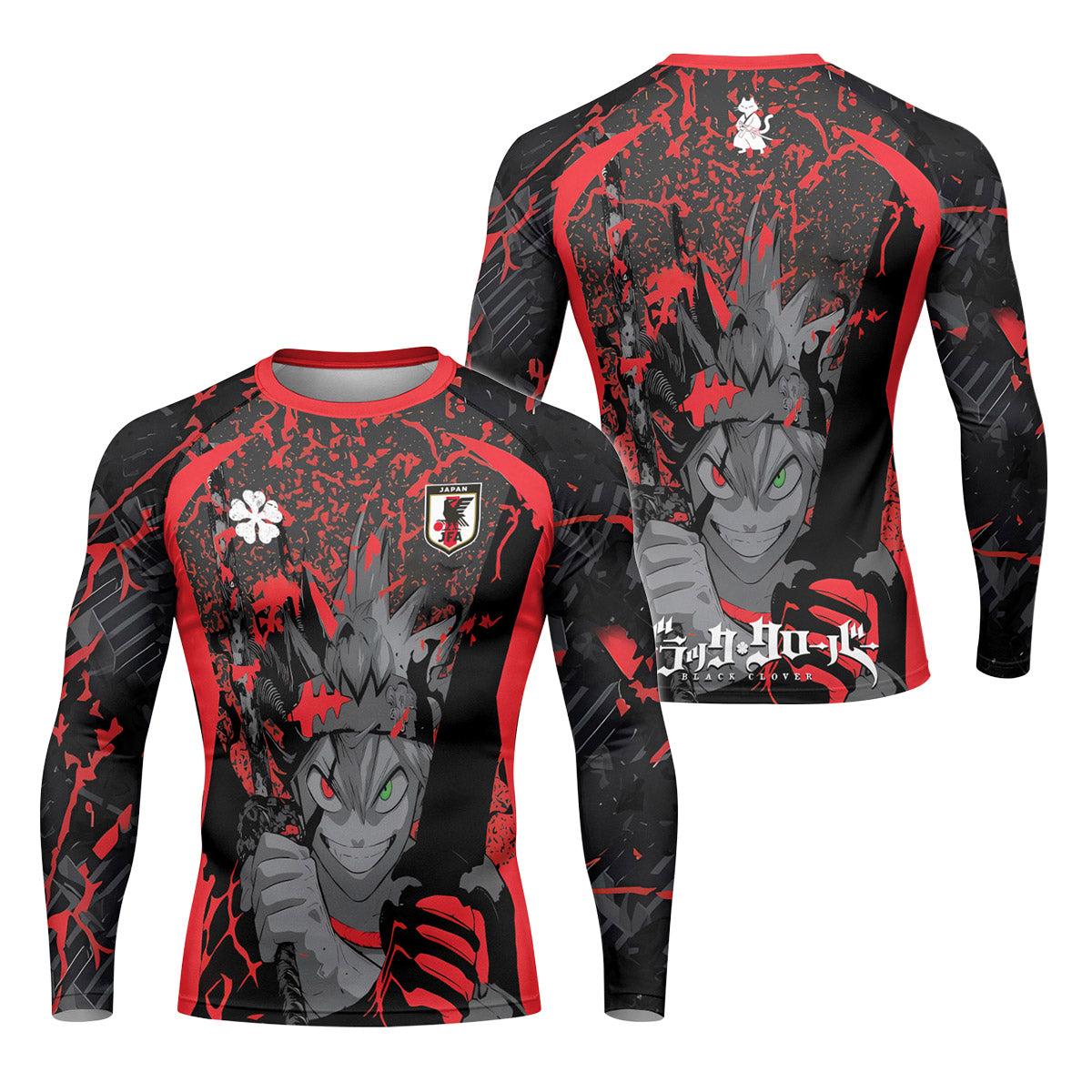  Black Clover Asta Rash Guard