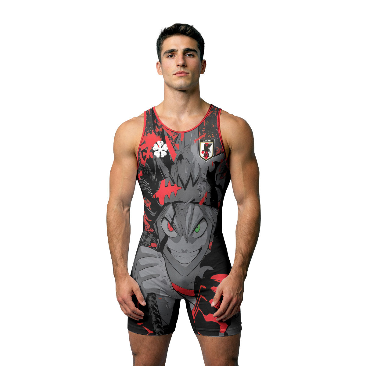 Black Clover Asta Wrestling Singlet