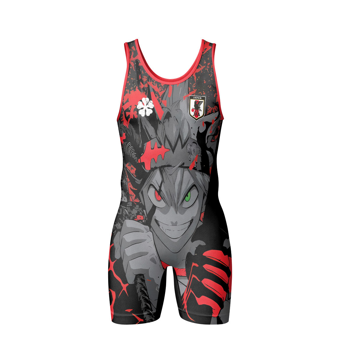  Black Clover Asta Wrestling Singlet