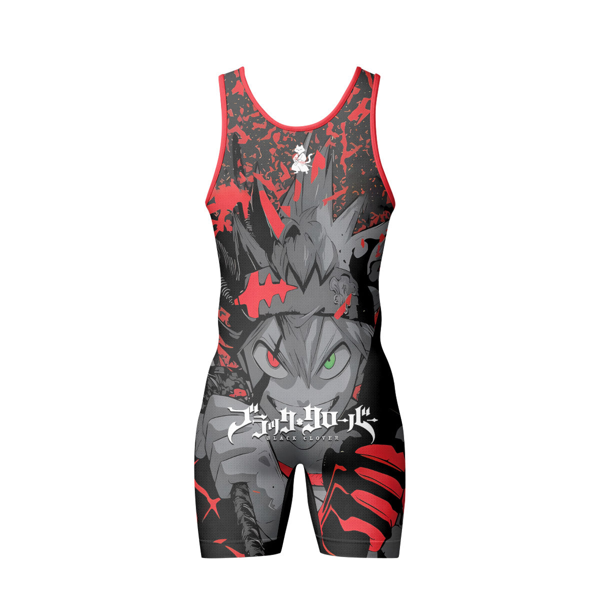  Black Clover Asta Wrestling Singlet