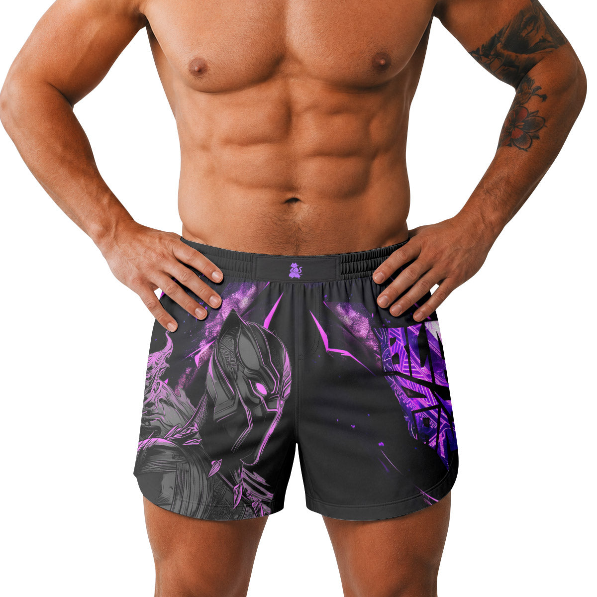  Black Panther Grappling Shorts