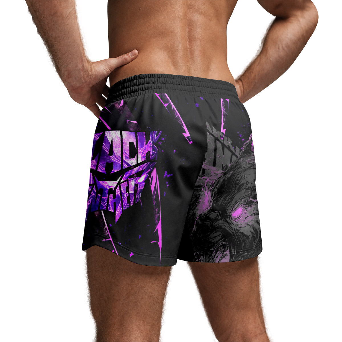  Black Panther Grappling Shorts