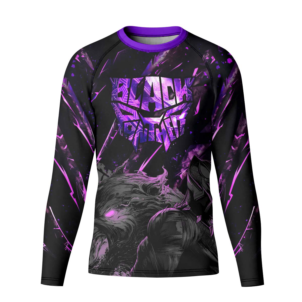  Black Panther Kids Rash Guard