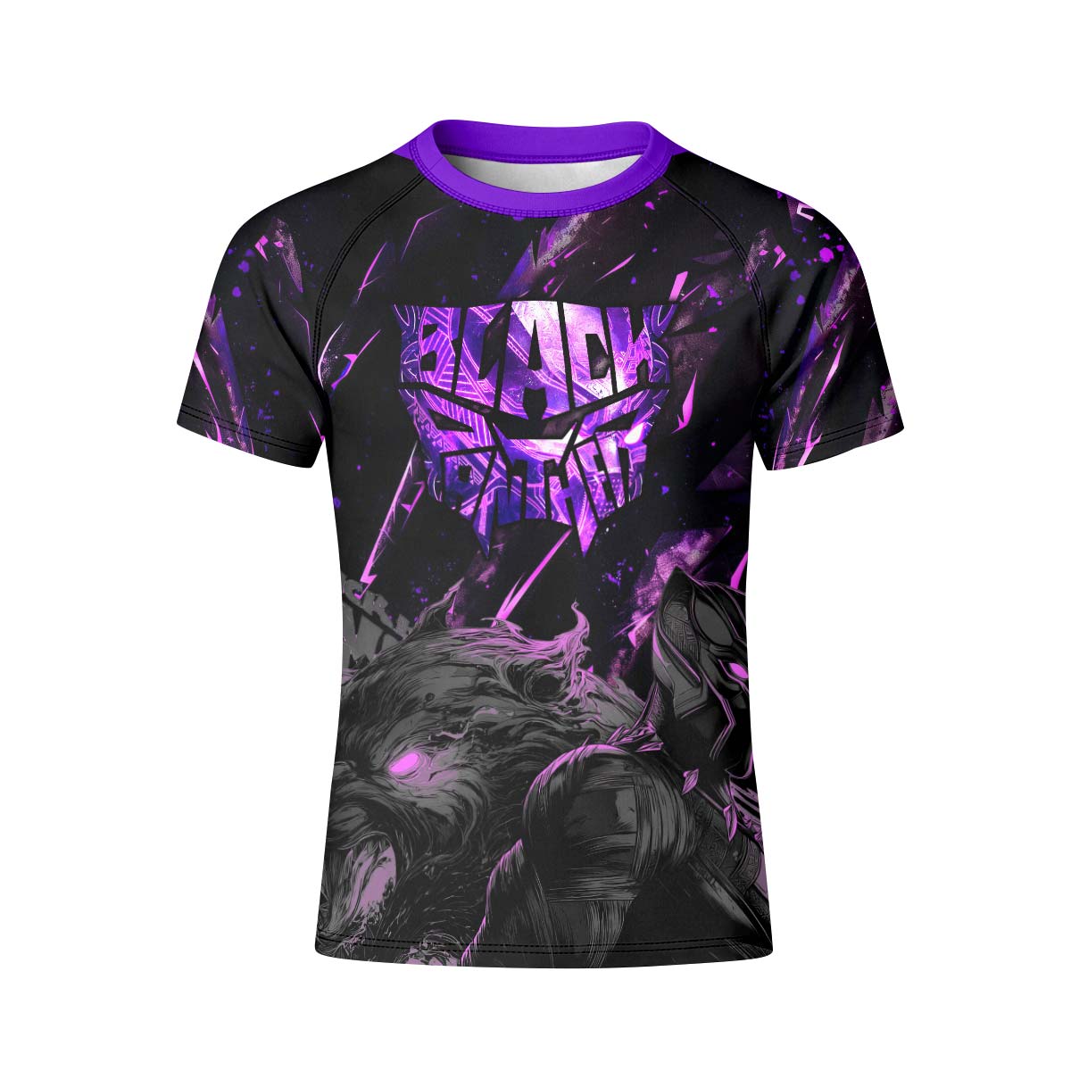 Black Panther Kids Rash Guard