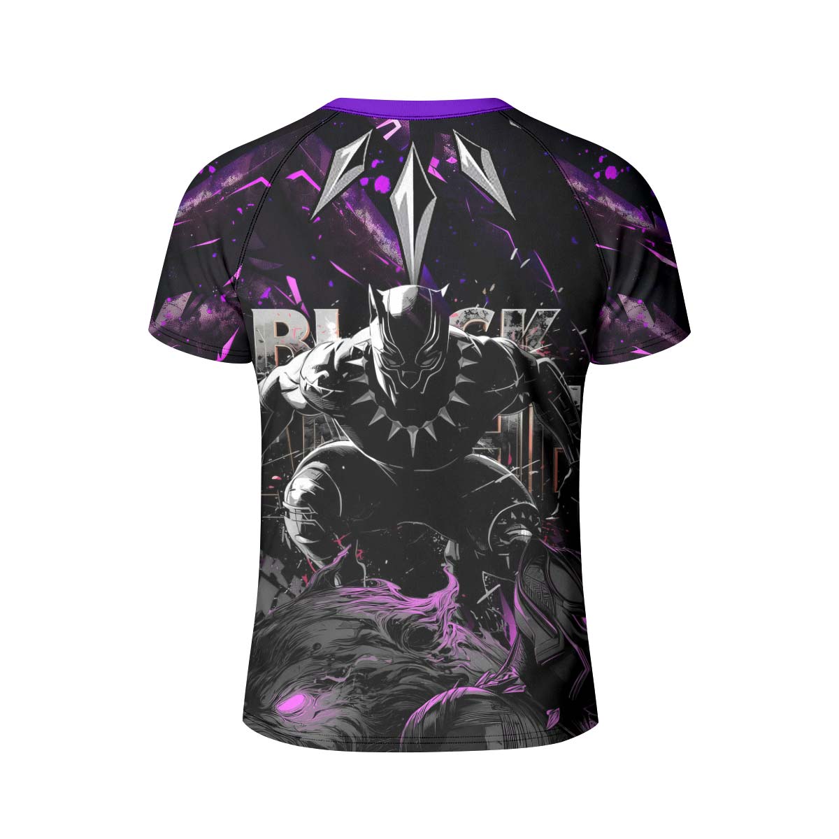 Black Panther Kids Rash Guard