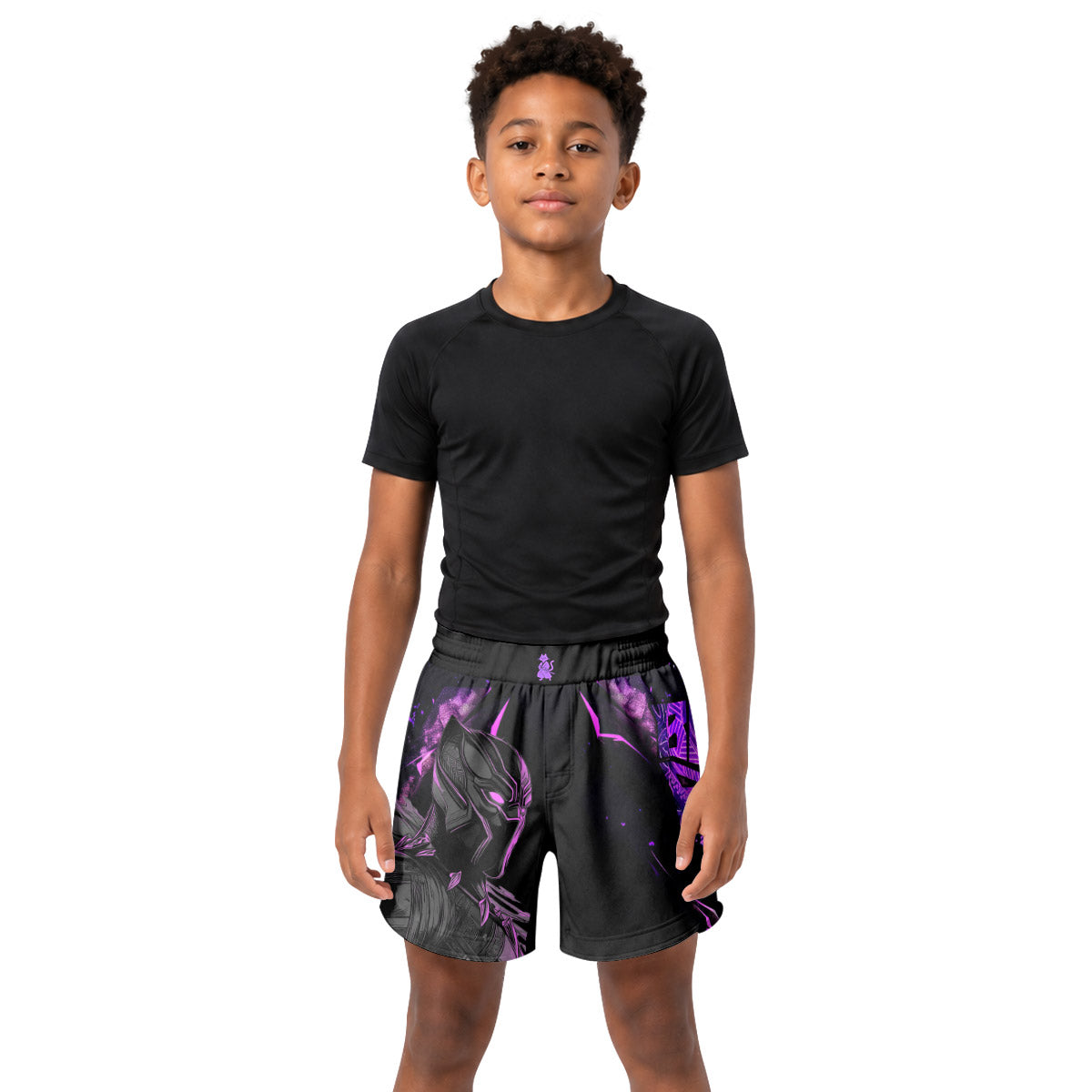 Black Panther Kids Grappling Shorts