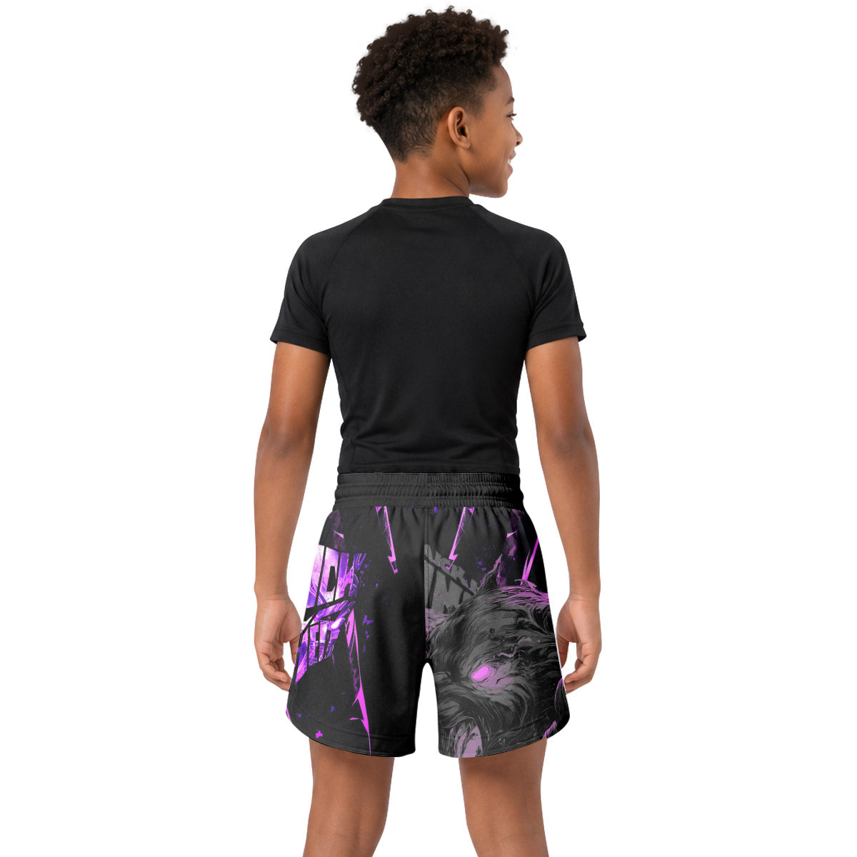 Black Panther Kids Grappling Shorts