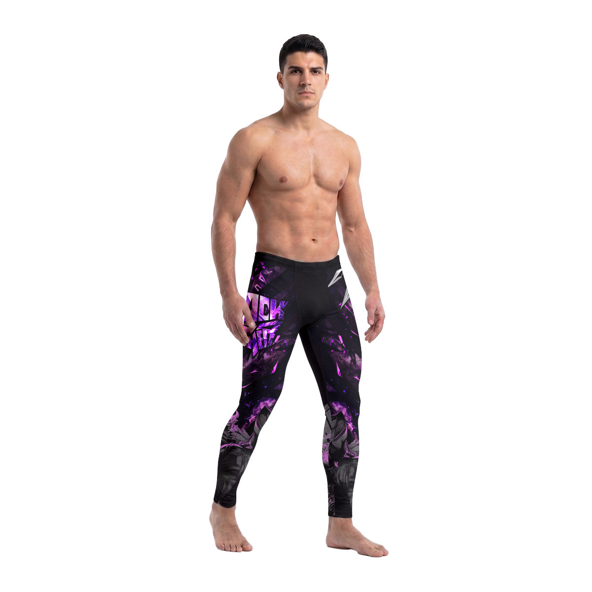  Black Panther Men's Compression Leggings