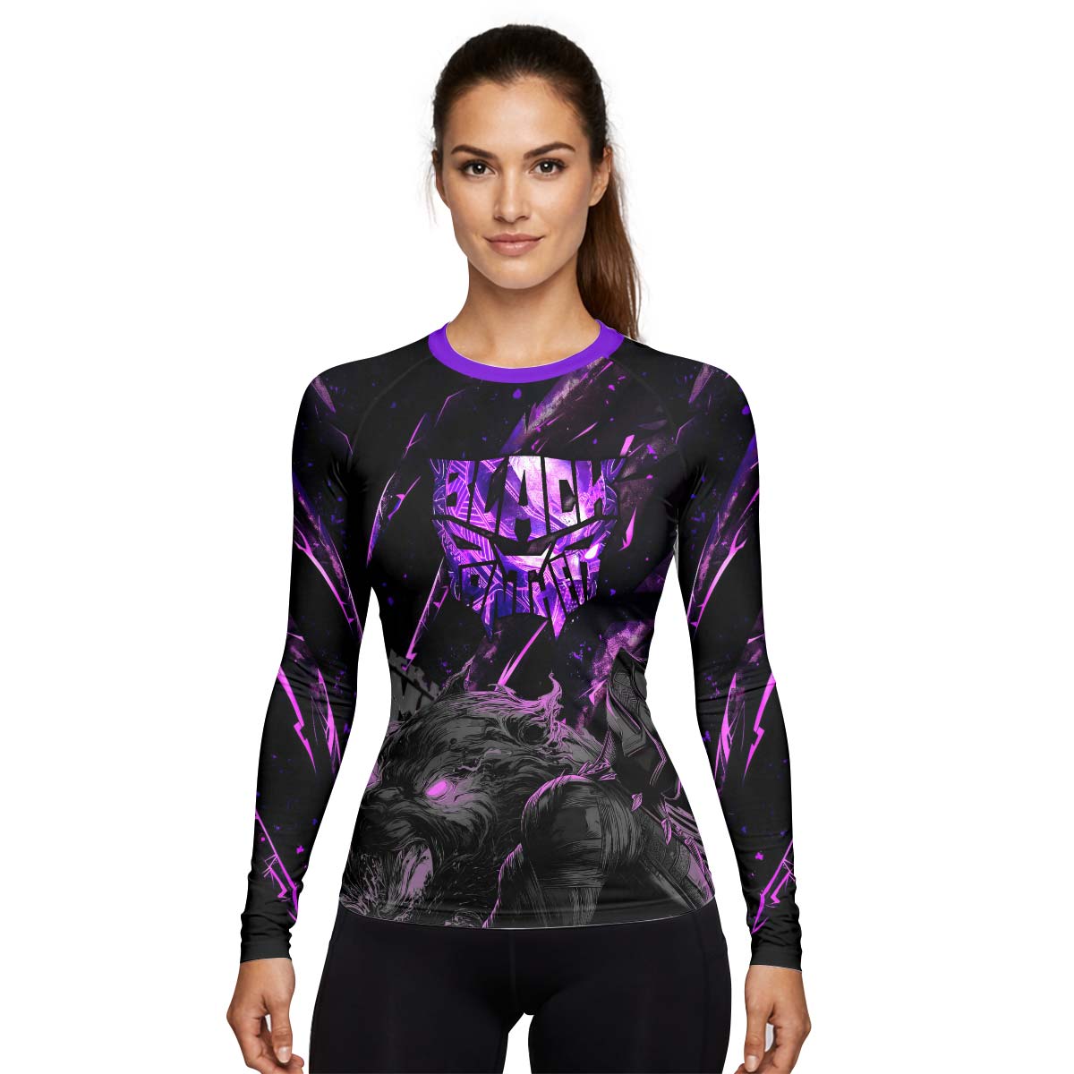  Black Panther Rash Guard