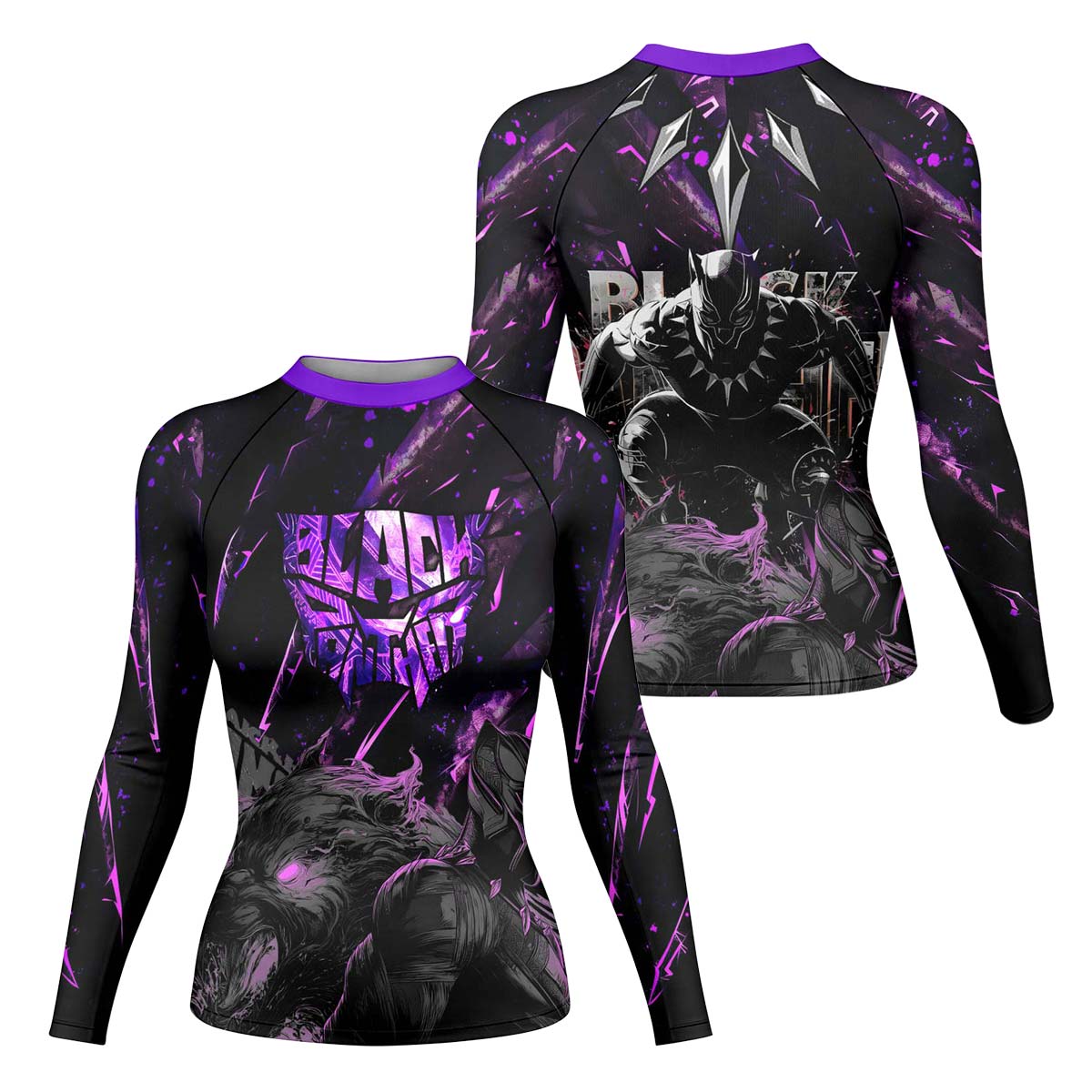  Black Panther Rash Guard