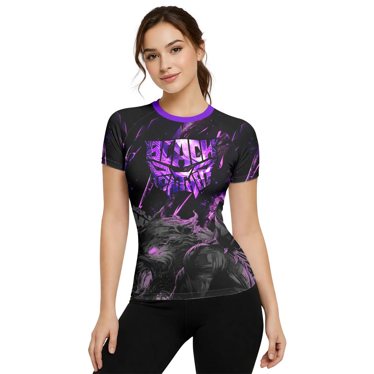  Black Panther Rash Guard