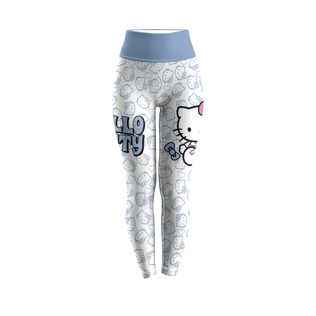 Blue Hello Kitty JiuJitsu Women's Leggings