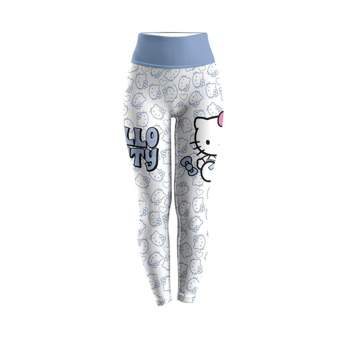 Blue Hello Kitty JiuJitsu Women's Leggings