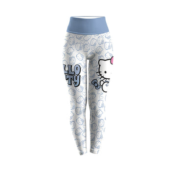 Blue Hello Kitty JiuJitsu Women's Leggings