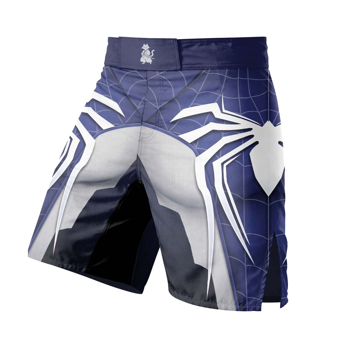 Blue Spider Battle Fight Shorts
