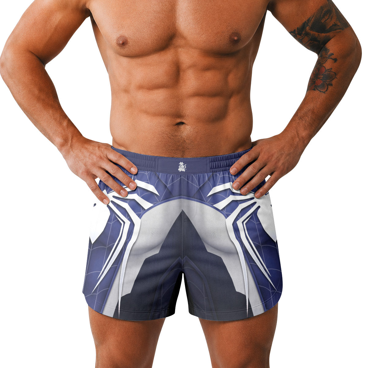 Blue Spider Battle Grappling Shorts