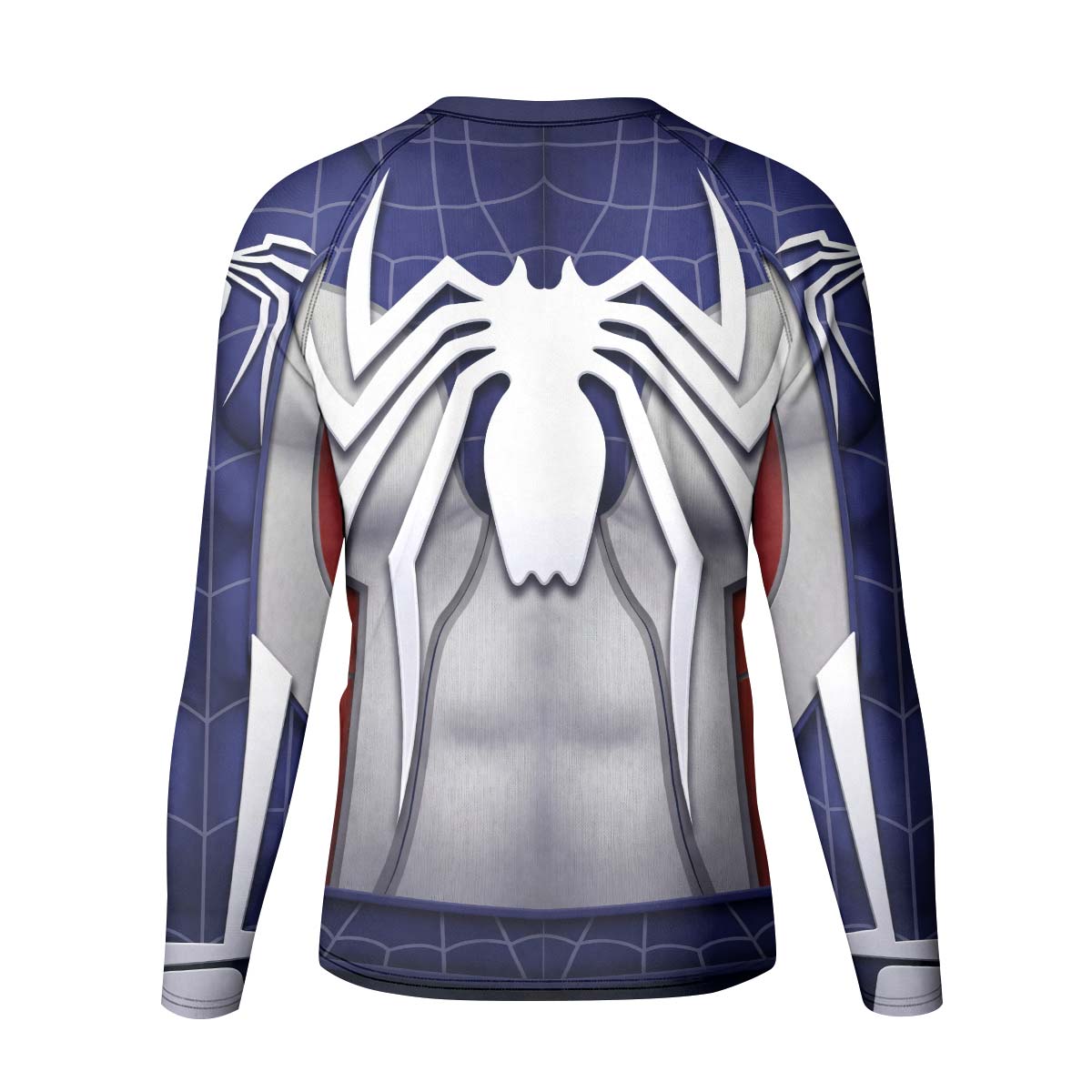 Blue Spider Battle Kid Rash Guard