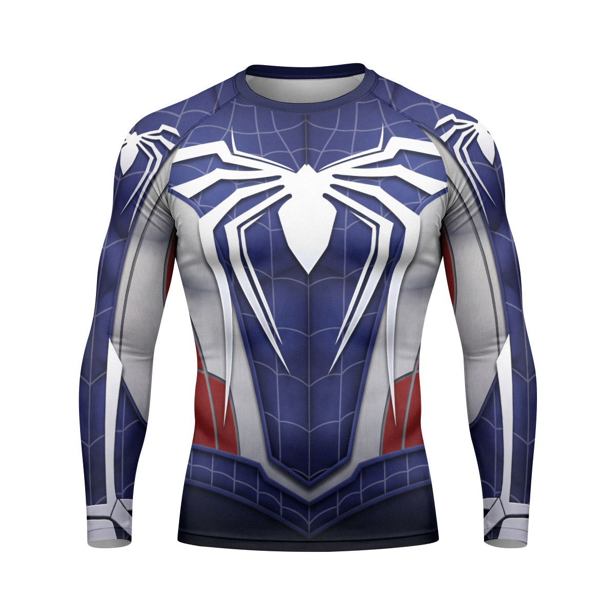 Blue Spider Battle Rash Guard
