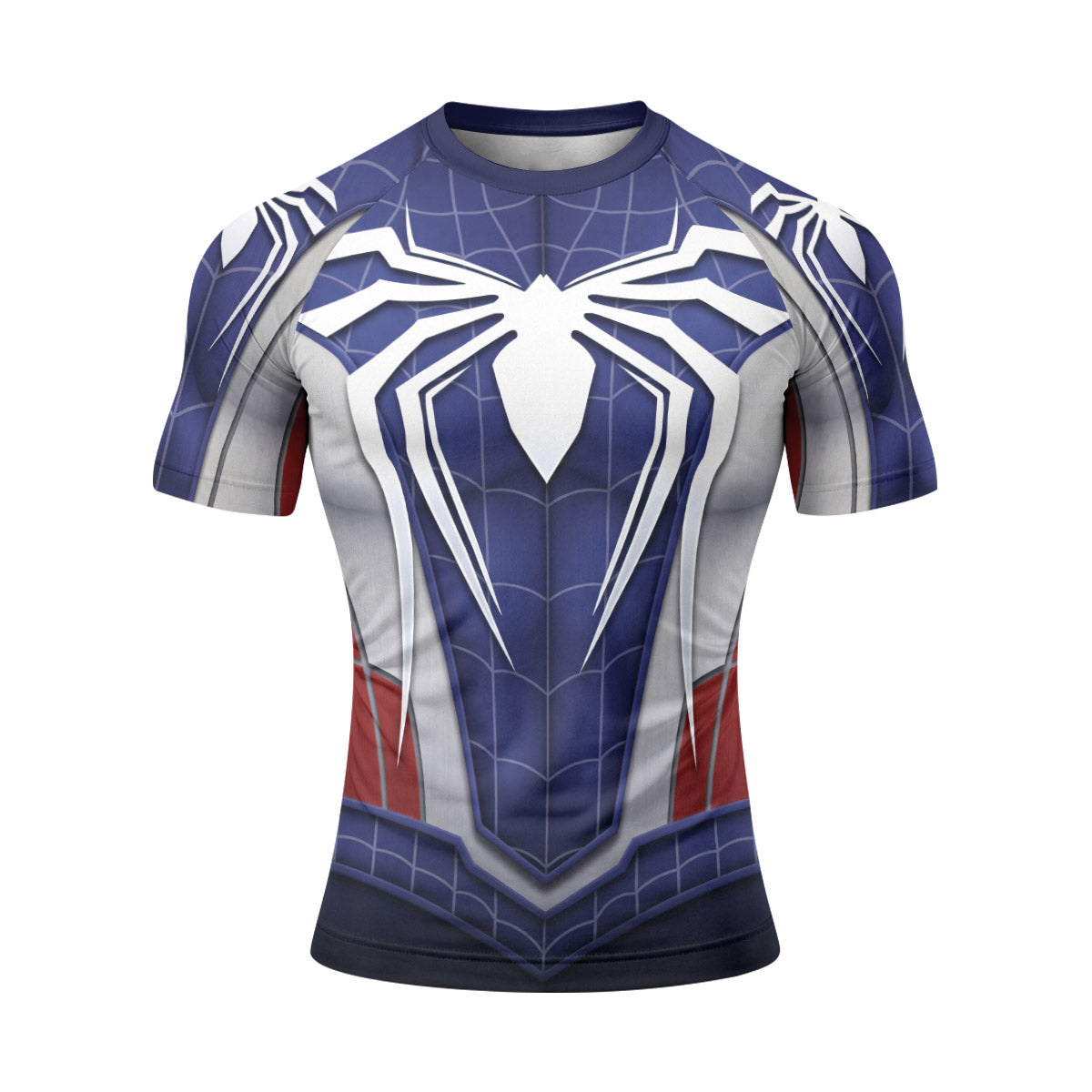 Blue Spider Battle Rash Guard