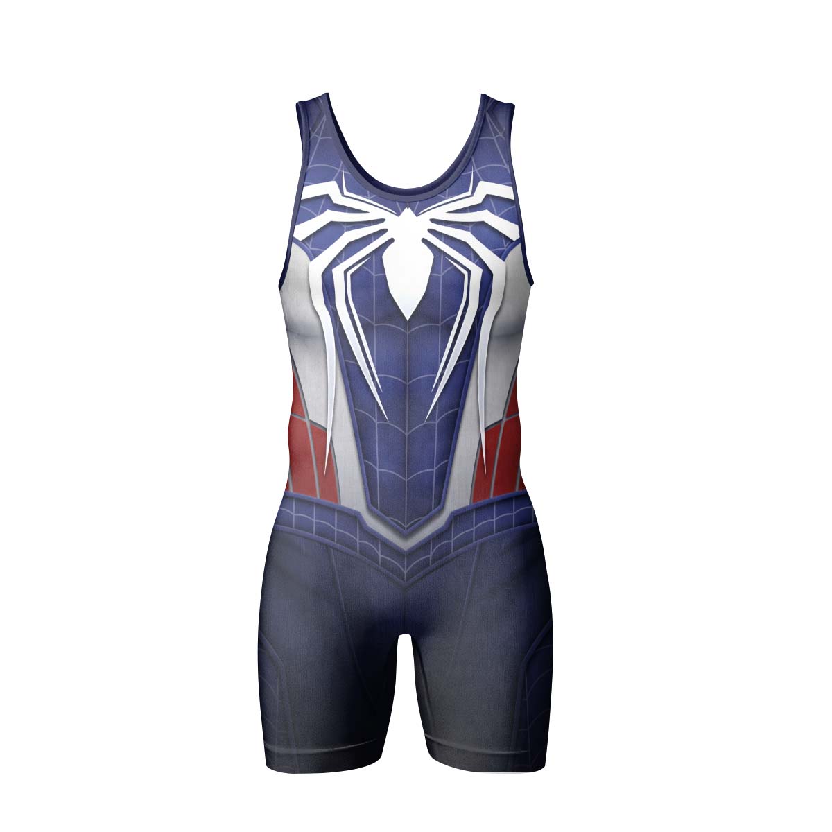 Blue Spider Battle Wrestling Singlet