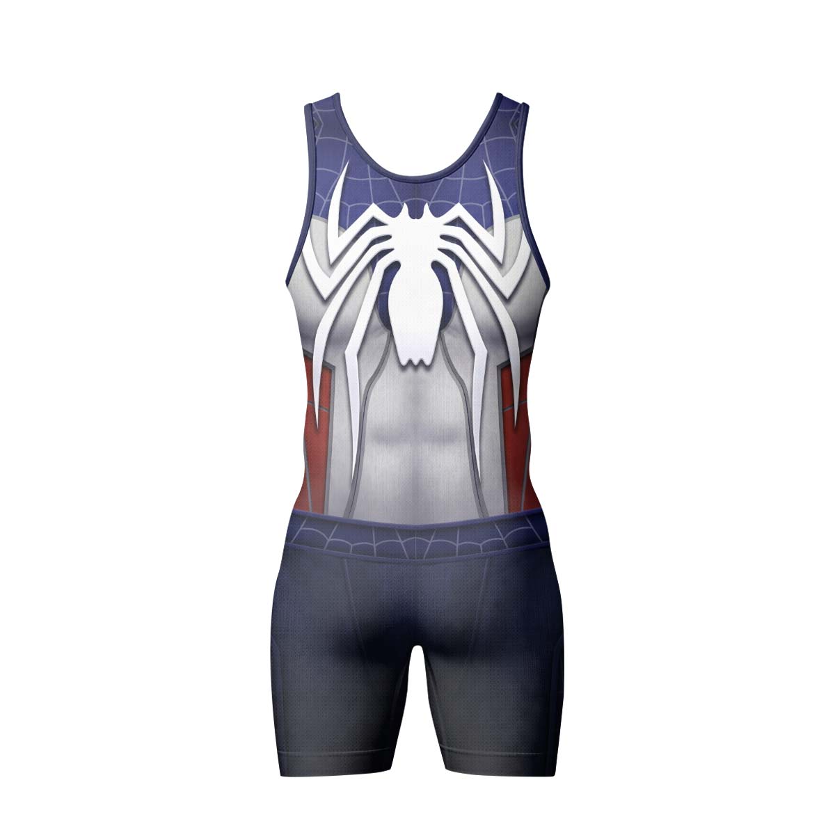 Blue Spider Battle Wrestling Singlet