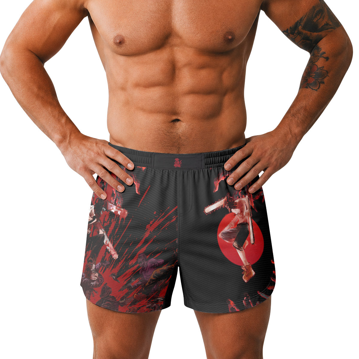 Chainsaw Man Chainsaw Devil Grappling Shorts
