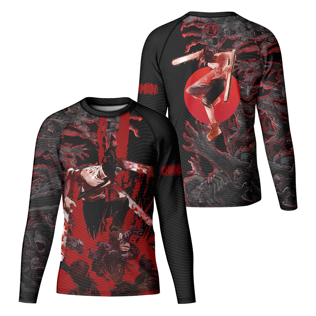 Chainsaw Man Chainsaw Devil Kid Rash Guard