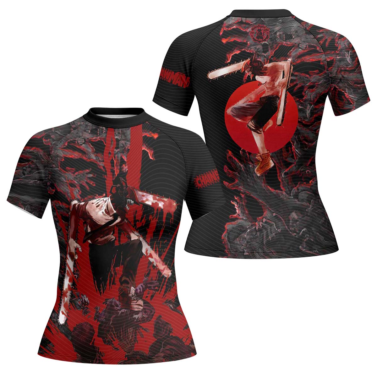 Chainsaw Man Chainsaw Devil Rash Guard