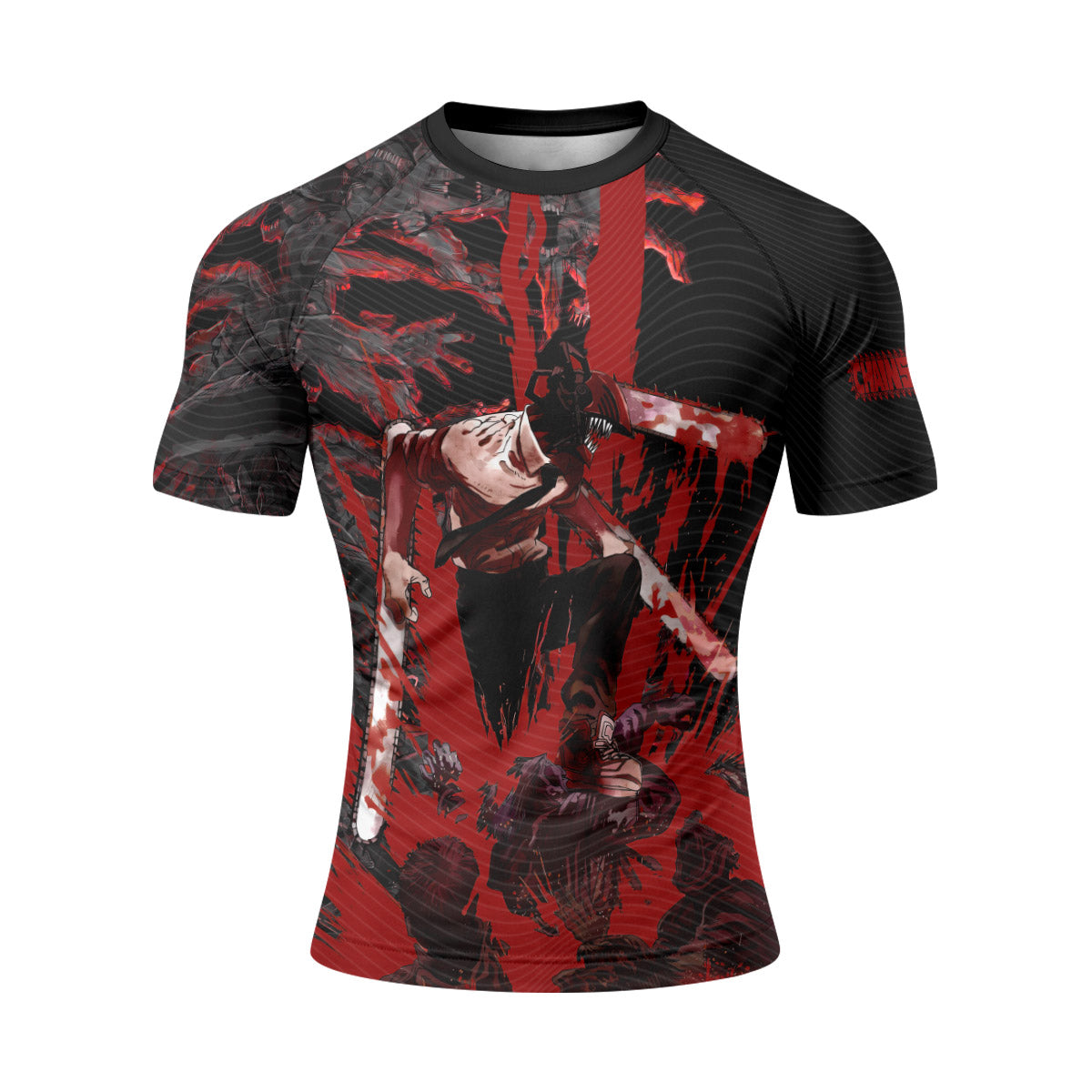  Chainsaw Man Chainsaw Devil Rash Guard