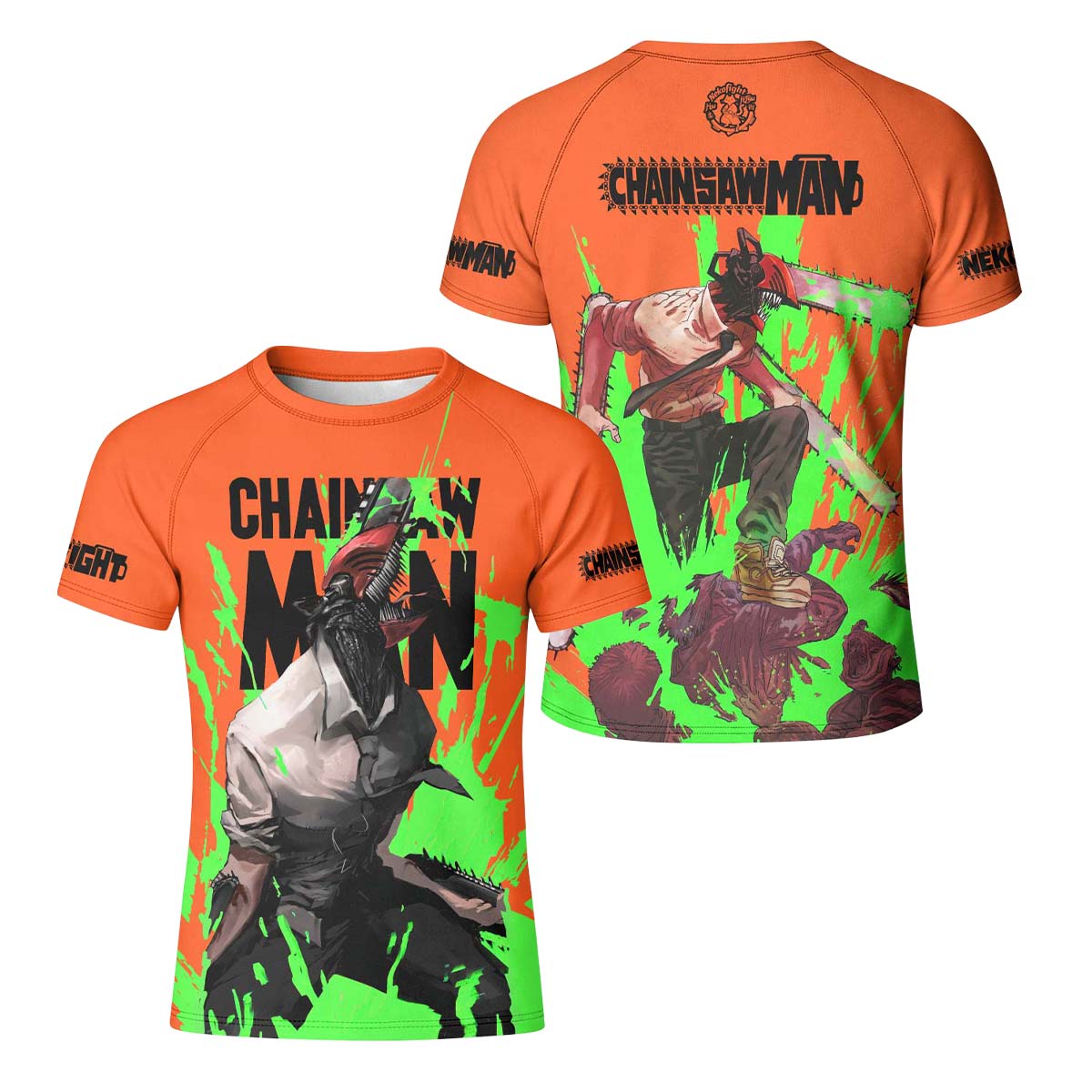  Chainsaw Man Kid Rash Guard