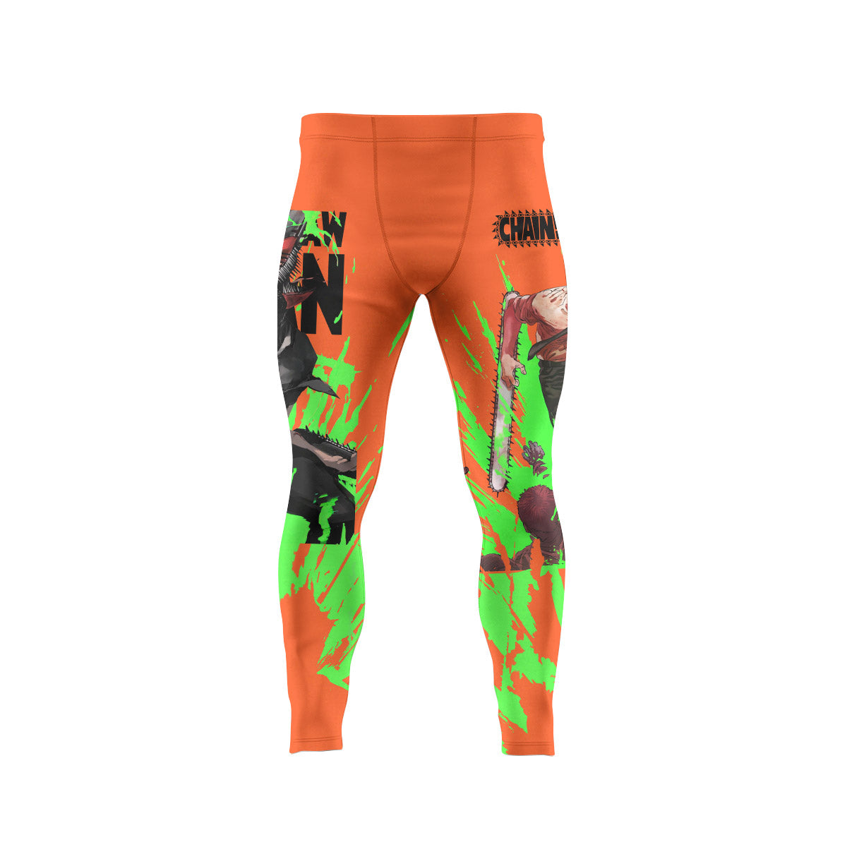  Chainsaw Man Men's Compression Leggings