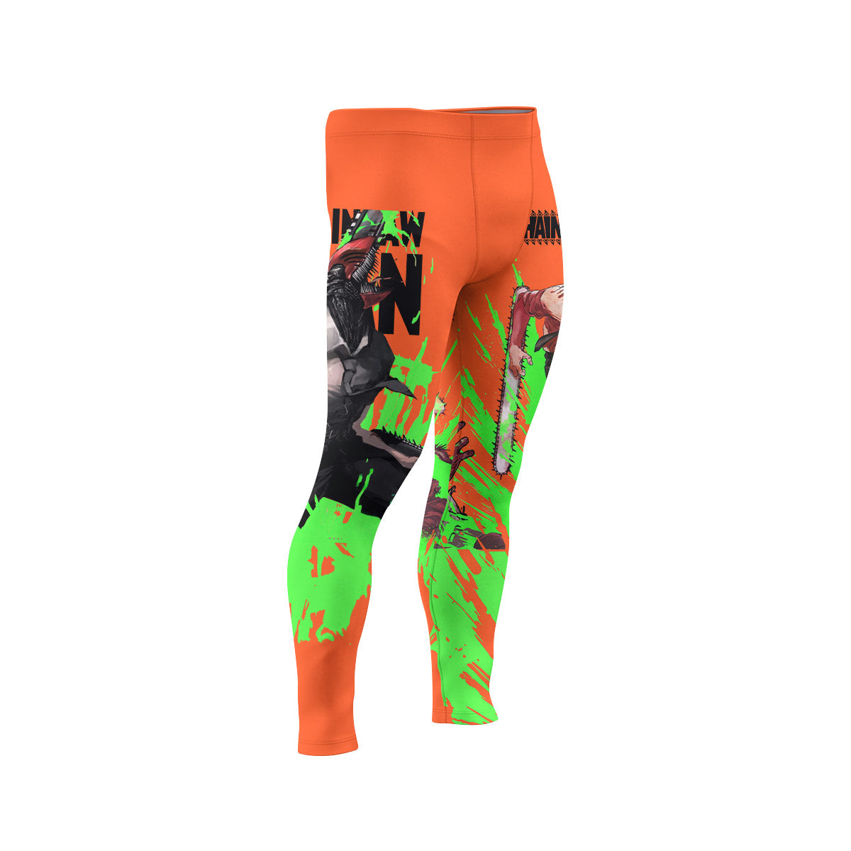  Chainsaw Man Men's Compression Leggings
