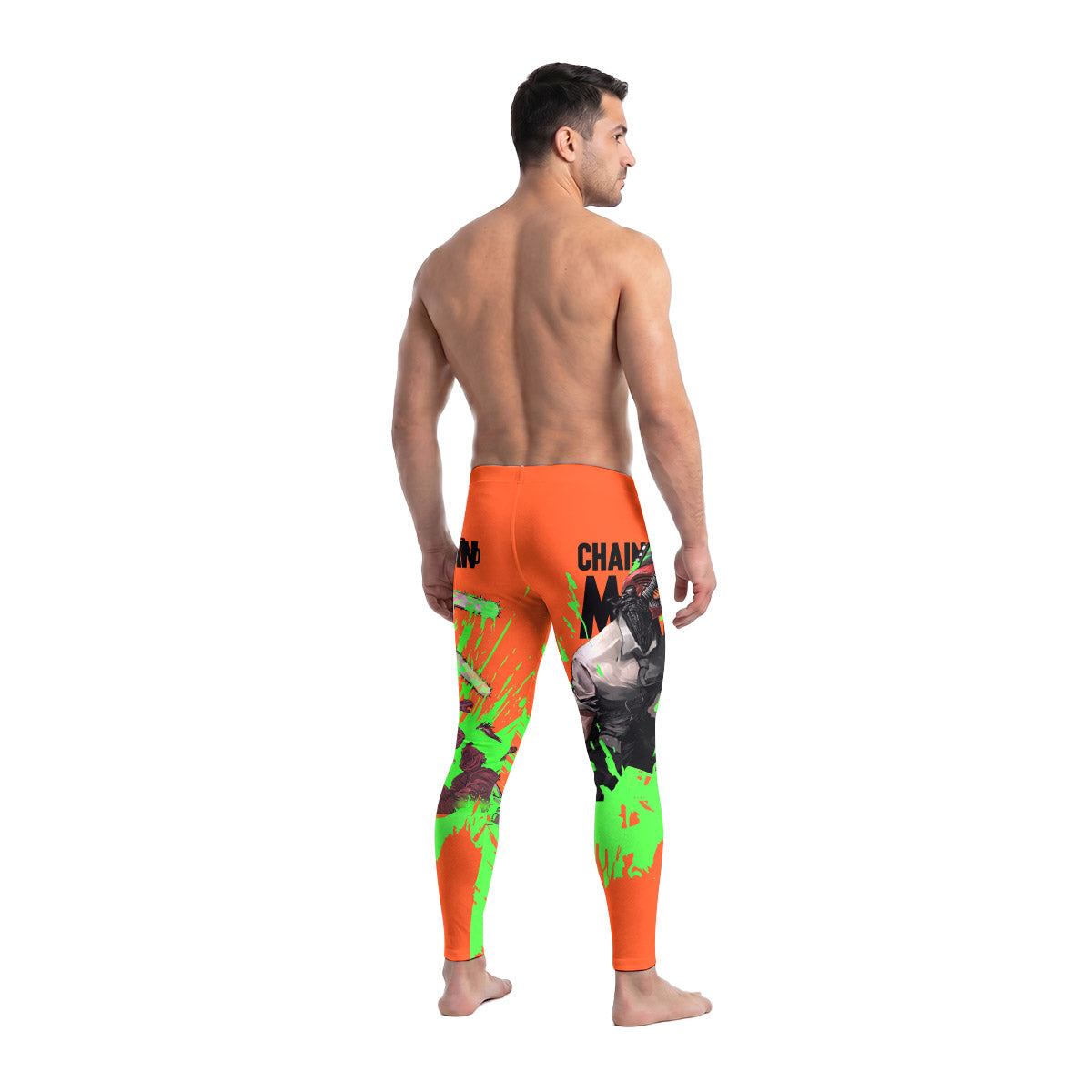  Chainsaw Man Men's Compression Leggings