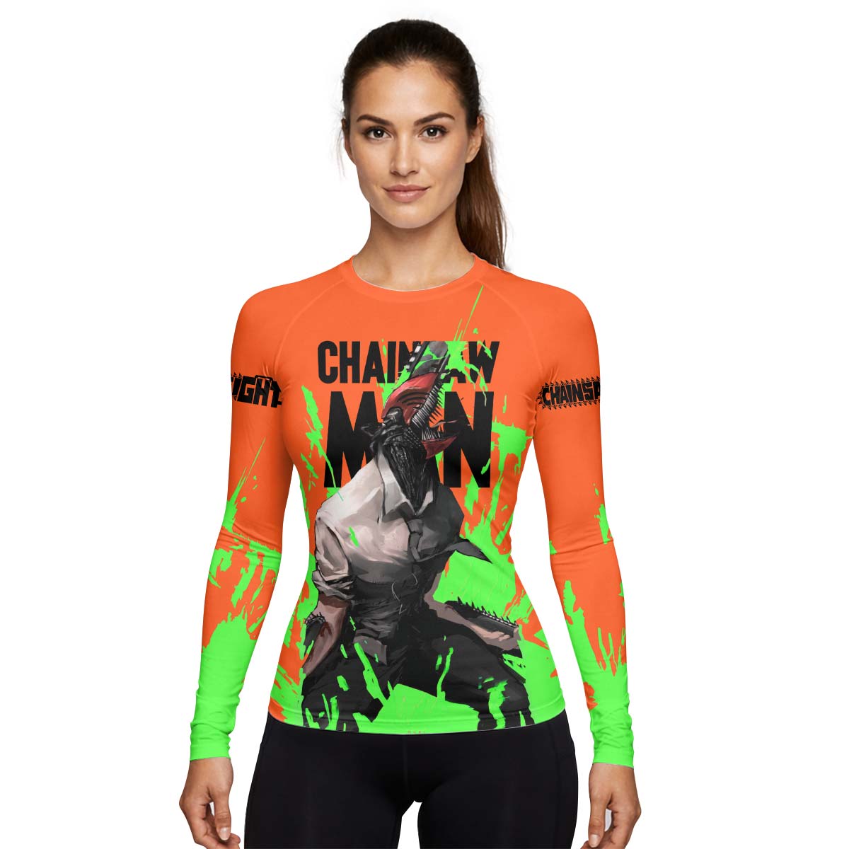  Chainsaw Man Rash Guard