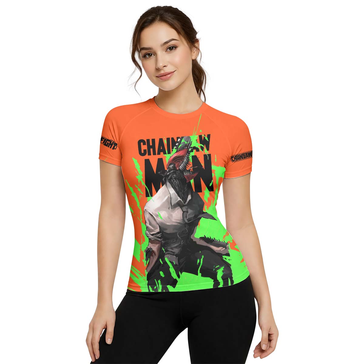  Chainsaw Man Rash Guard