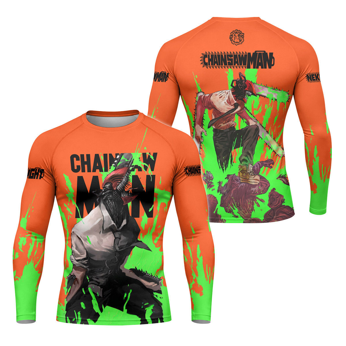  Chainsaw Man Rash Guard