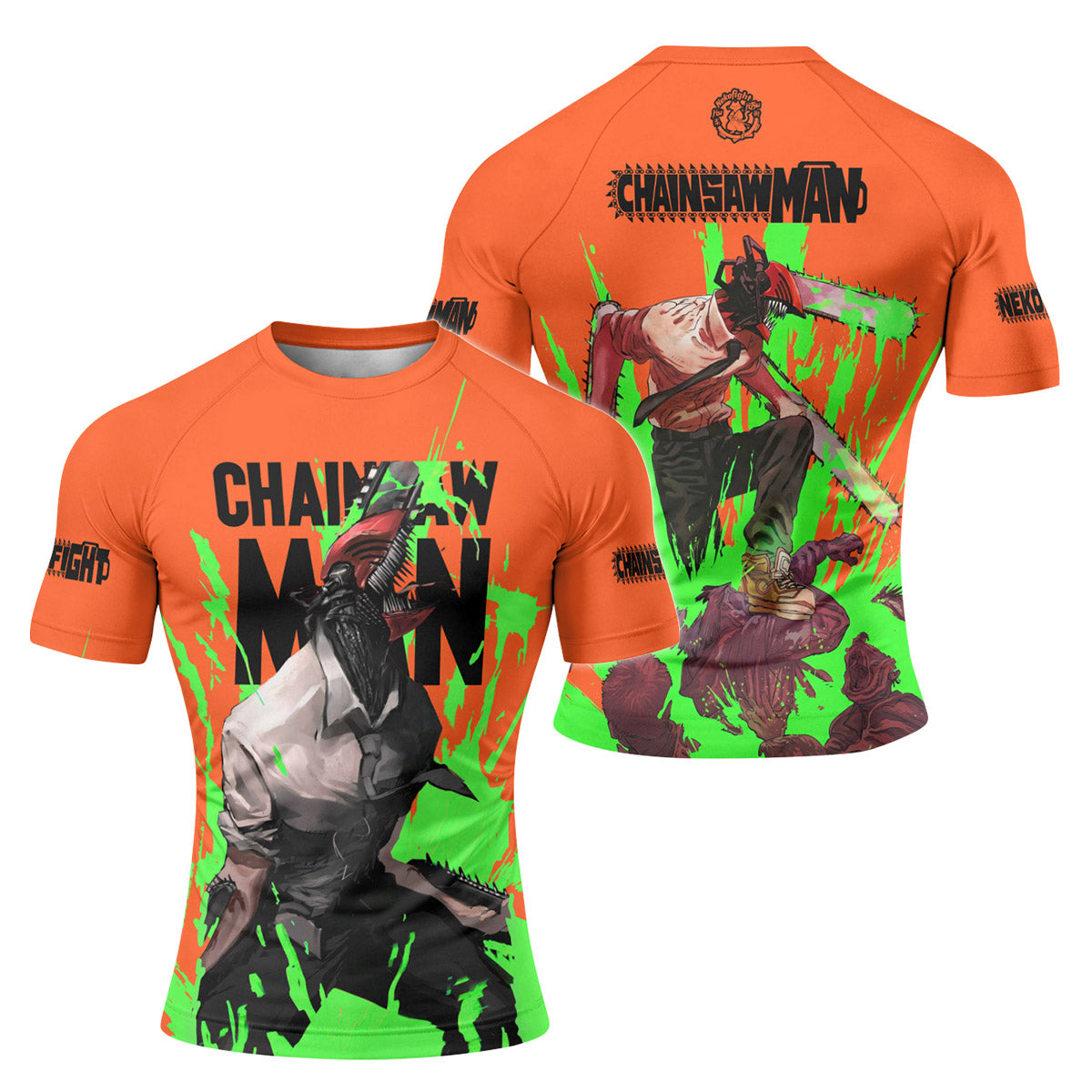  Chainsaw Man Rash Guard