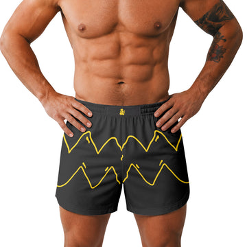 Charlie Brown Cosplay Grappling Shorts