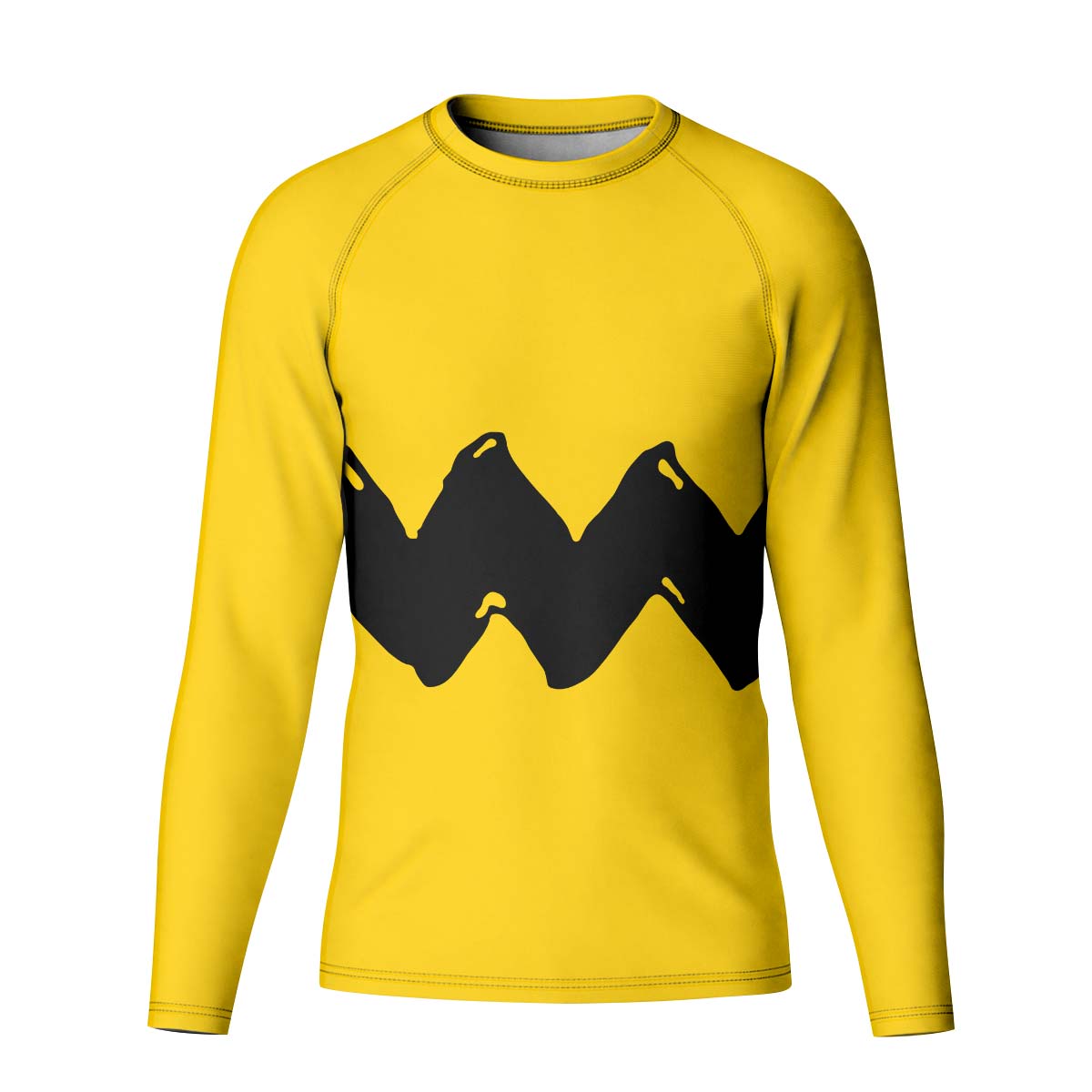 Charlie Brown Cosplay Kid Rash Guard
