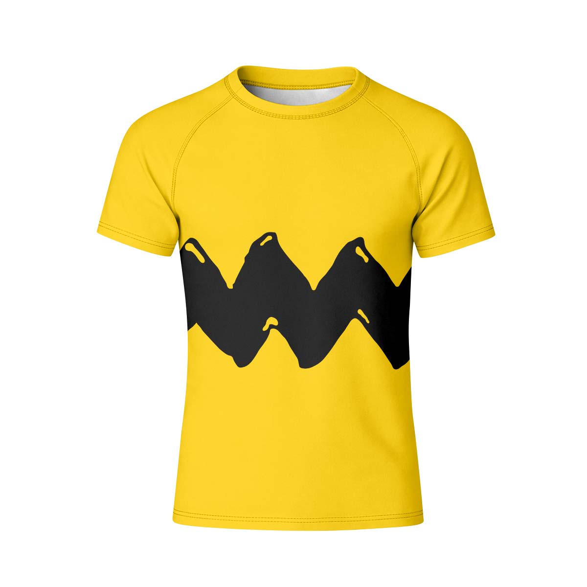 Charlie Brown Cosplay Kid Rash Guard